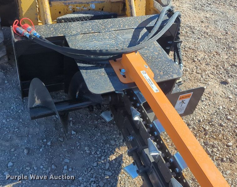 image for item OD9168 2023 Wolverine TCR-12-48H skid steer trencher