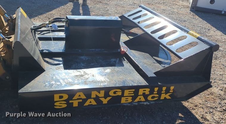 image for item OD9174 2023 Mower King SSRC skid steer rotary mower