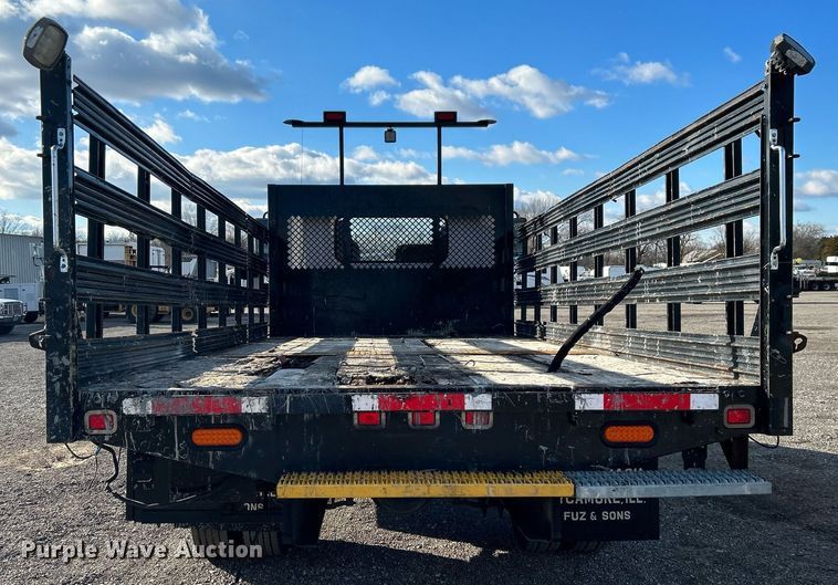 image for item OI9503 2010 Hino 185 flatbed truck