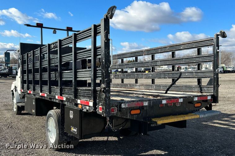 image for item OI9503 2010 Hino 185 flatbed truck