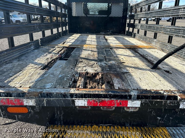 image for item OI9503 2010 Hino 185 flatbed truck