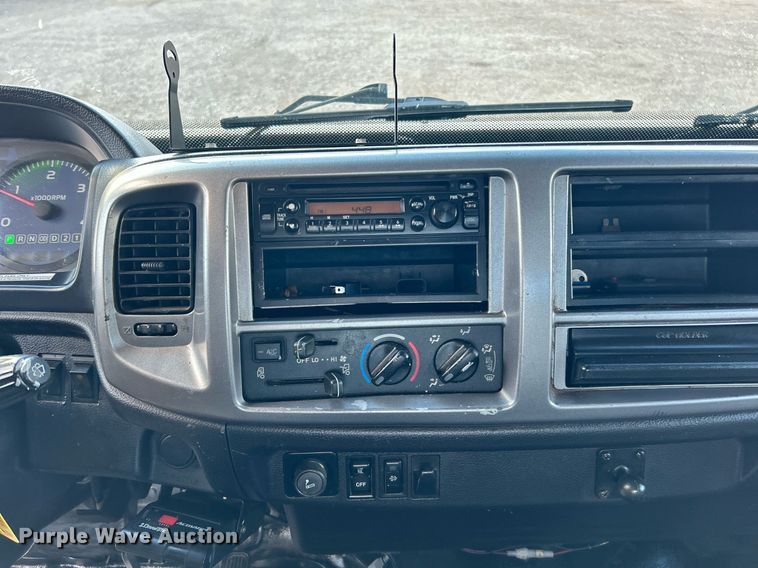 image for item OI9503 2010 Hino 185 flatbed truck