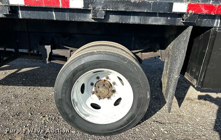 image for item OI9503 2010 Hino 185 flatbed truck