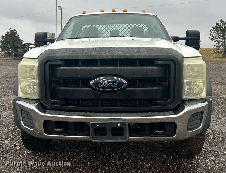 image for item OI9509 2012 Ford F550 Super Duty flatbed truck
