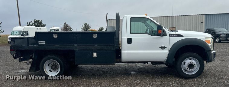 image for item OI9509 2012 Ford F550 Super Duty flatbed truck