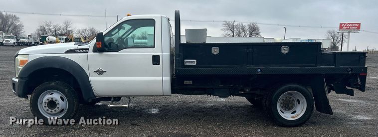 image for item OI9509 2012 Ford F550 Super Duty flatbed truck