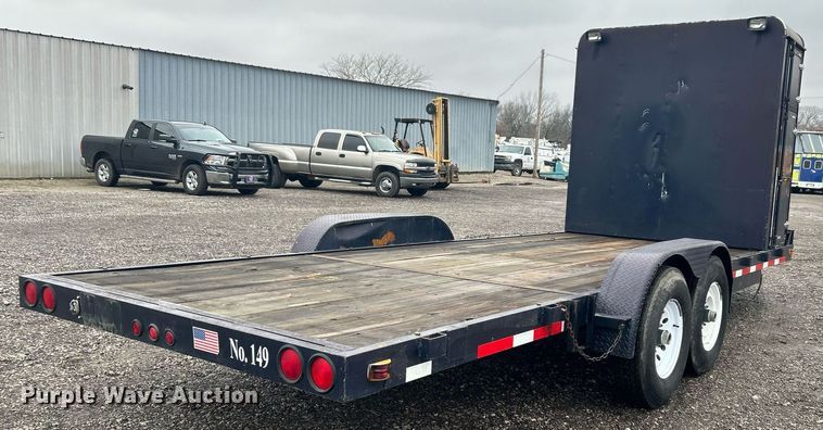 image for item OI9516 2000 Roadrunner Trailer Mfg.  20ME22 utility trailer