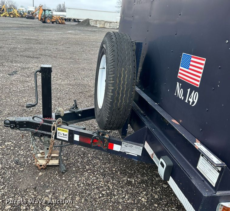 image for item OI9516 2000 Roadrunner Trailer Mfg.  20ME22 utility trailer