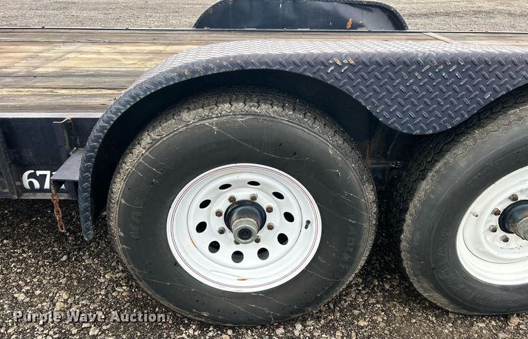 image for item OI9516 2000 Roadrunner Trailer Mfg.  20ME22 utility trailer