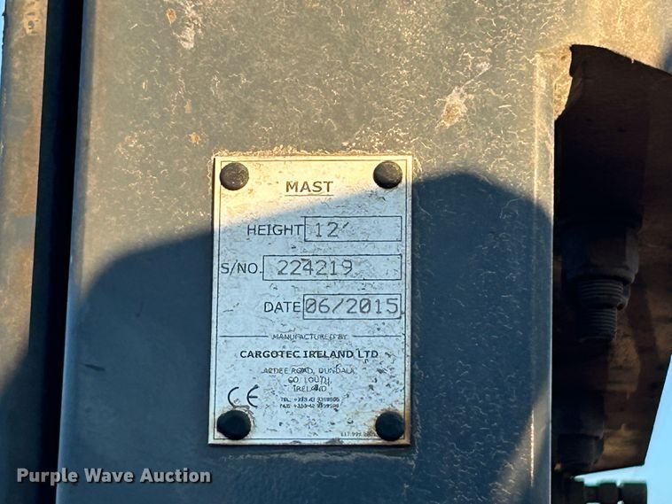 image for item OI9535 2015 Moffett  M8 55.4 forklift