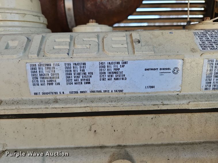 image for item OJ9721 2007 Kohler 200 generator