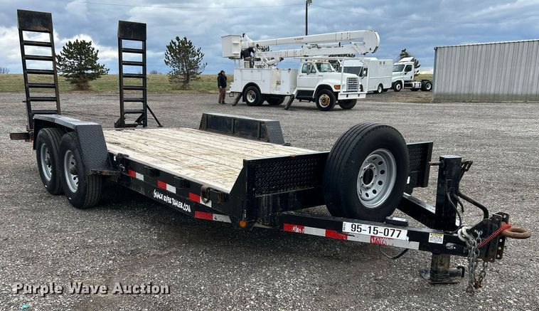 image for item OM9248 2018 Snake River Trailer Co. equipment trailer