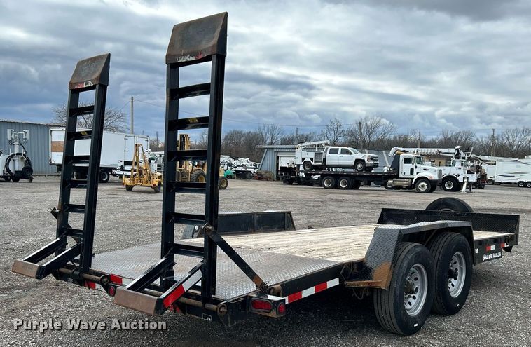 image for item OM9248 2018 Snake River Trailer Co. equipment trailer