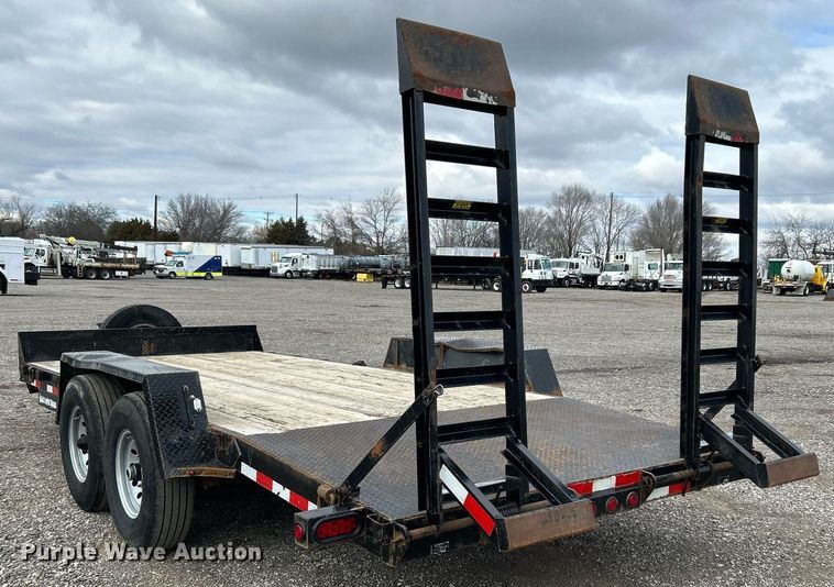 image for item OM9248 2018 Snake River Trailer Co. equipment trailer