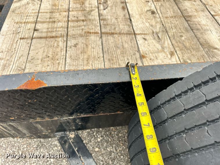 image for item OM9248 2018 Snake River Trailer Co. equipment trailer