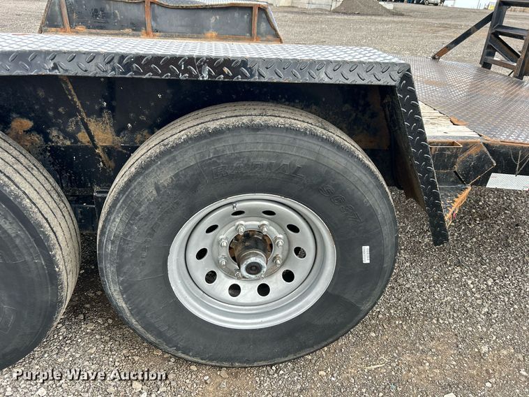 image for item OM9248 2018 Snake River Trailer Co. equipment trailer