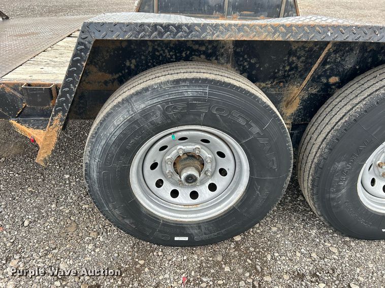 image for item OM9248 2018 Snake River Trailer Co. equipment trailer