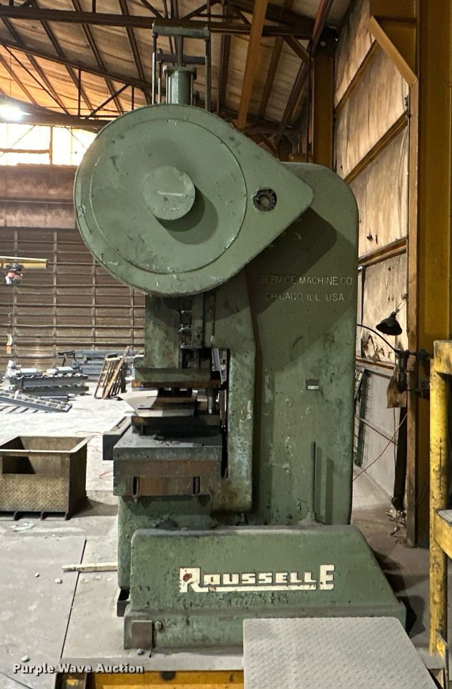 image for item OM9750 Rousselle 10B48 stamping press