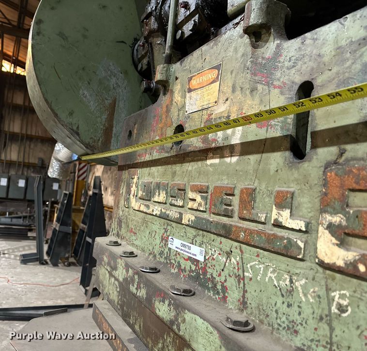 image for item OM9750 Rousselle 10B48 stamping press