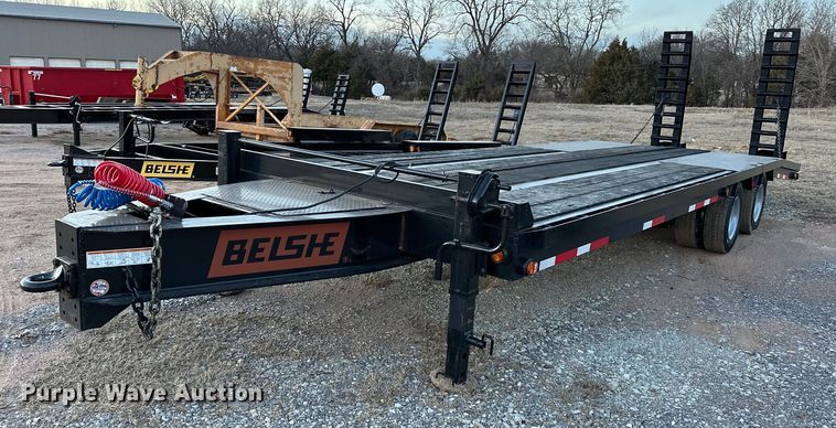 image for item OM9751 2024 Belshe  T10-40-2AP equipment trailer
