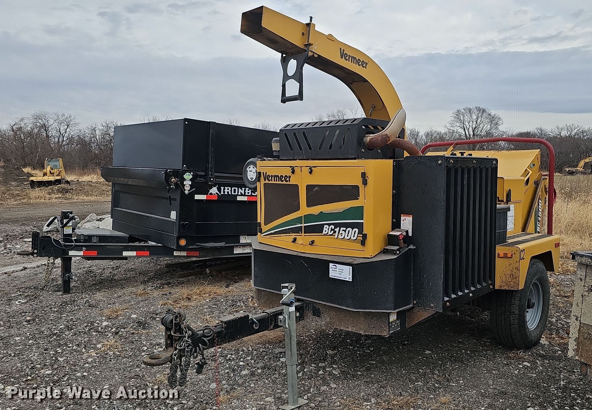 2019 Vermeer BC1500 wood chipper in Eagle, NE | Item DQ8549