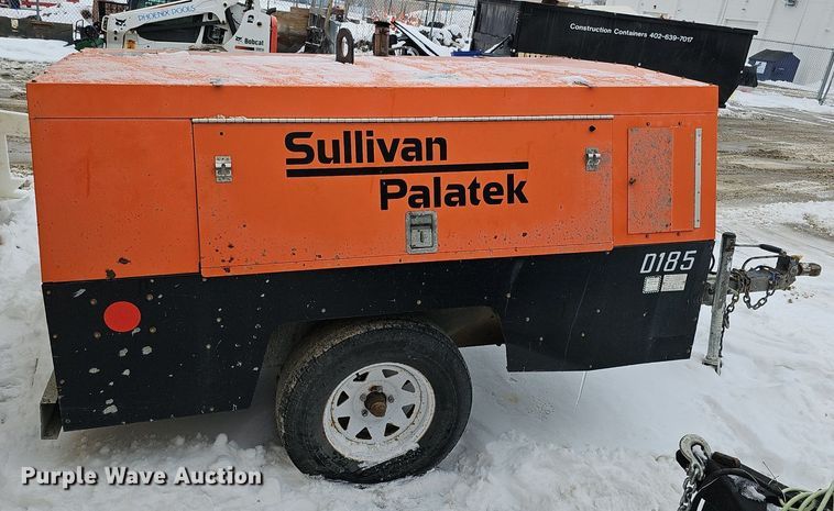 image for item DK0502 Sullivan Palatek D185PJD air compressor