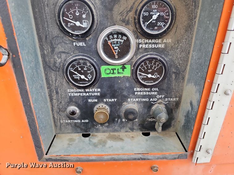 image for item DK0502 Sullivan Palatek D185PJD air compressor