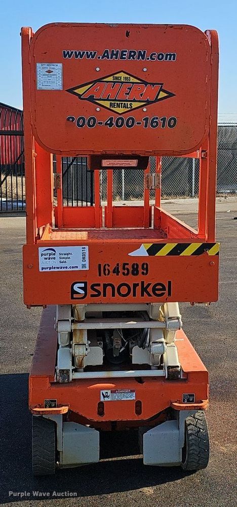 image for item DK0518 2016 Snorkel S3219E scissor lift