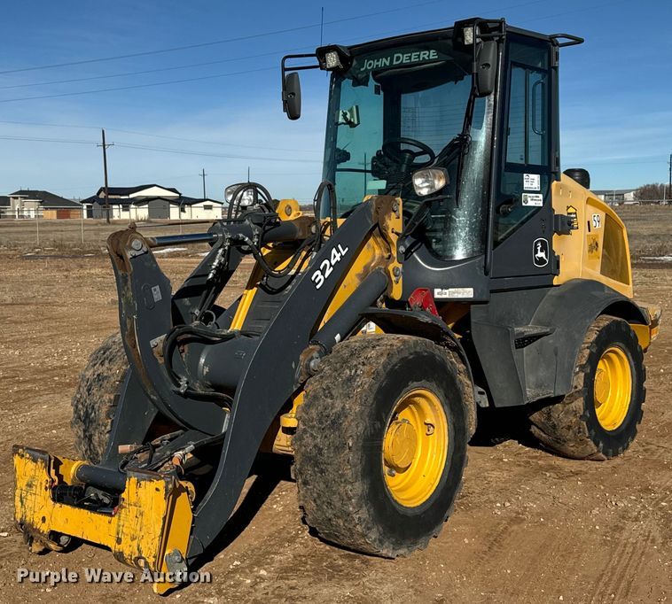 image for item DK6742 2019 John Deere 324L wheel loader