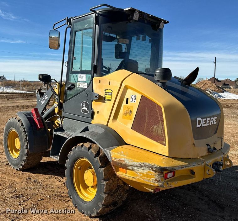 image for item DK6742 2019 John Deere 324L wheel loader