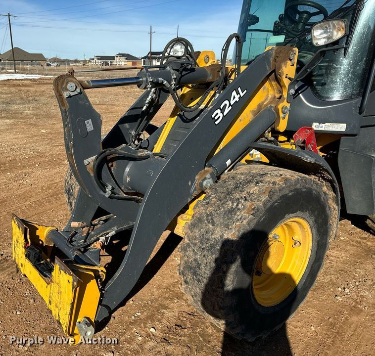 image for item DK6742 2019 John Deere 324L wheel loader