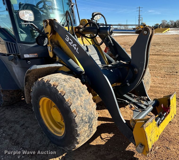 image for item DK6742 2019 John Deere 324L wheel loader