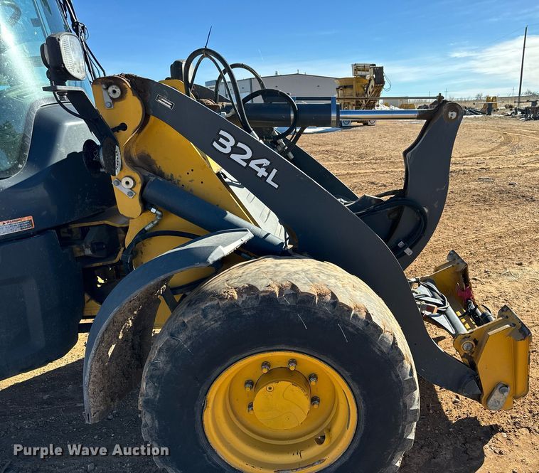 image for item DK6742 2019 John Deere 324L wheel loader