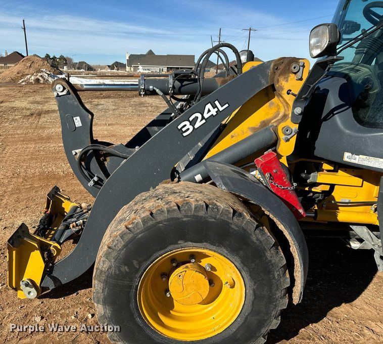 image for item DK6742 2019 John Deere 324L wheel loader