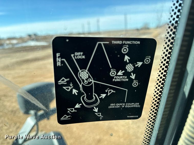 image for item DK6742 2019 John Deere 324L wheel loader