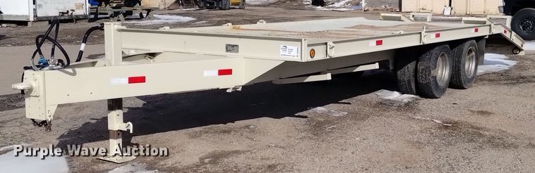 image for item DK8984 1996 Fleming  TD824-A10 equipment trailer