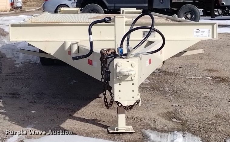 image for item DK8984 1996 Fleming  TD824-A10 equipment trailer