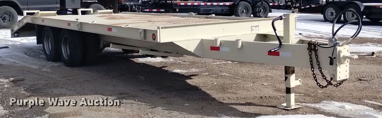 image for item DK8984 1996 Fleming  TD824-A10 equipment trailer