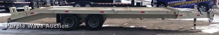 image for item DK8984 1996 Fleming  TD824-A10 equipment trailer