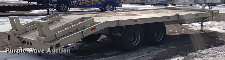 image for item DK8984 1996 Fleming  TD824-A10 equipment trailer