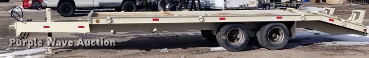 image for item DK8984 1996 Fleming  TD824-A10 equipment trailer