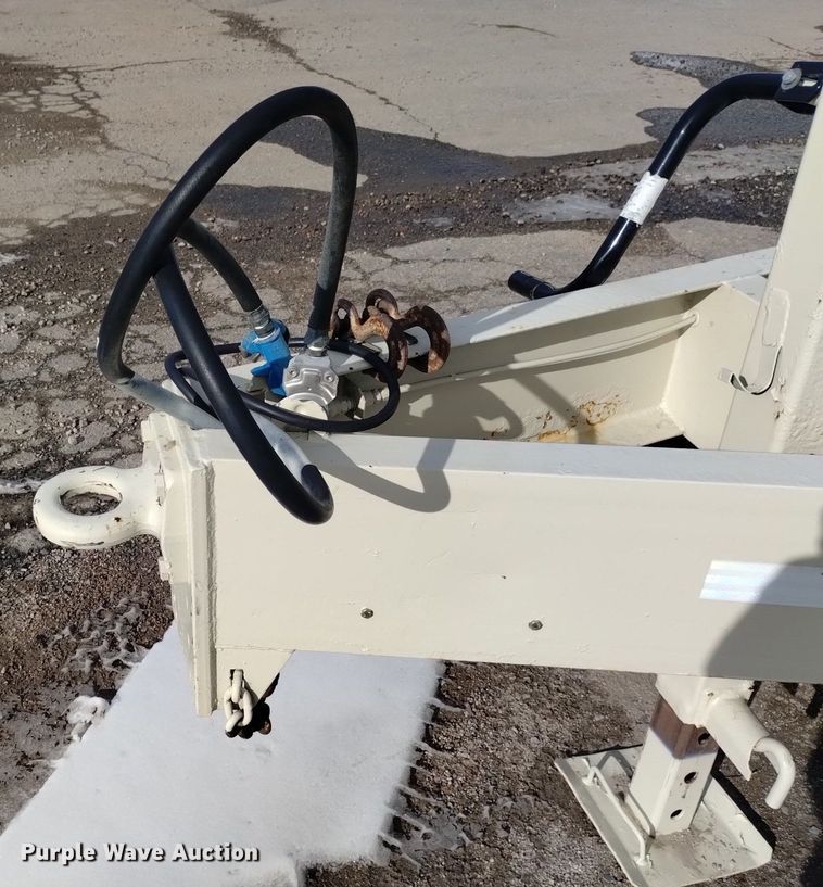 image for item DK8984 1996 Fleming  TD824-A10 equipment trailer