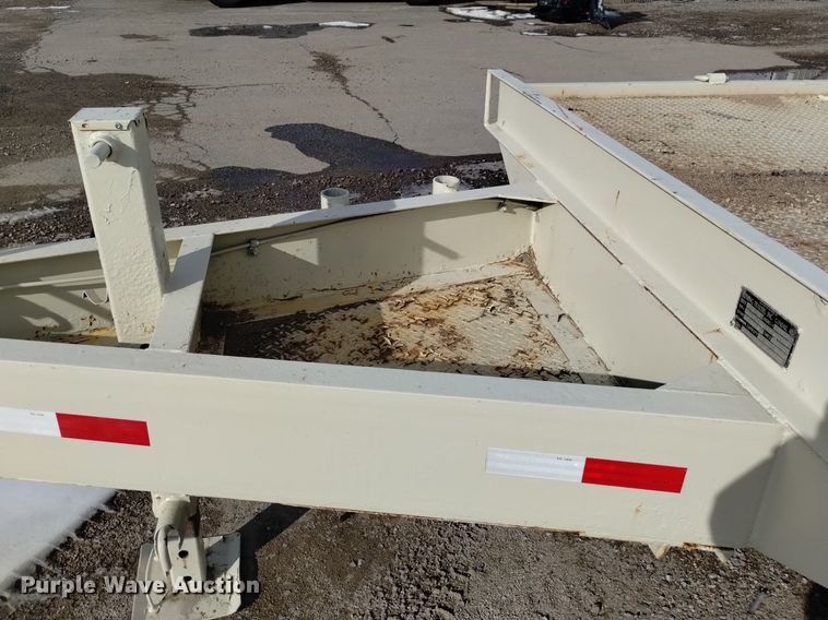 image for item DK8984 1996 Fleming  TD824-A10 equipment trailer