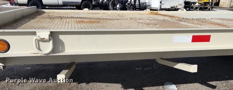 image for item DK8984 1996 Fleming  TD824-A10 equipment trailer