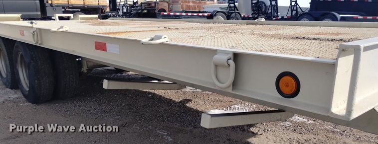 image for item DK8984 1996 Fleming  TD824-A10 equipment trailer