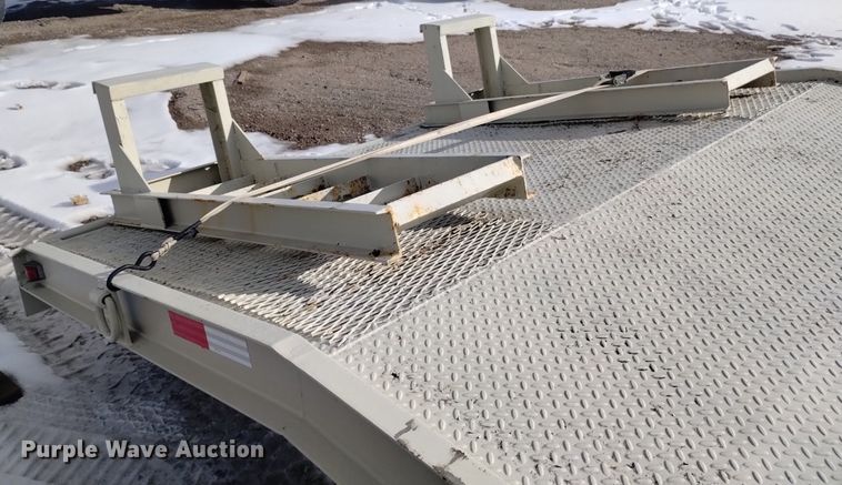 image for item DK8984 1996 Fleming  TD824-A10 equipment trailer