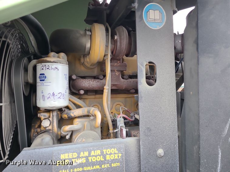 image for item DN8254 Sullair 185DPQ JD air compressor