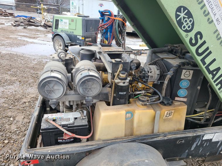image for item DN8255 Sullair 185DPQ JD air compressor