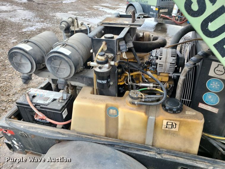 image for item DN8255 Sullair 185DPQ JD air compressor