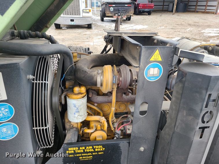image for item DN8255 Sullair 185DPQ JD air compressor